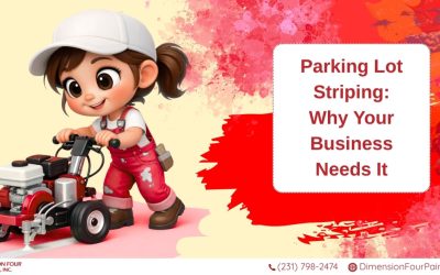 Parking Lot Striping in Muskegon: Why Professional Line Striping Matters