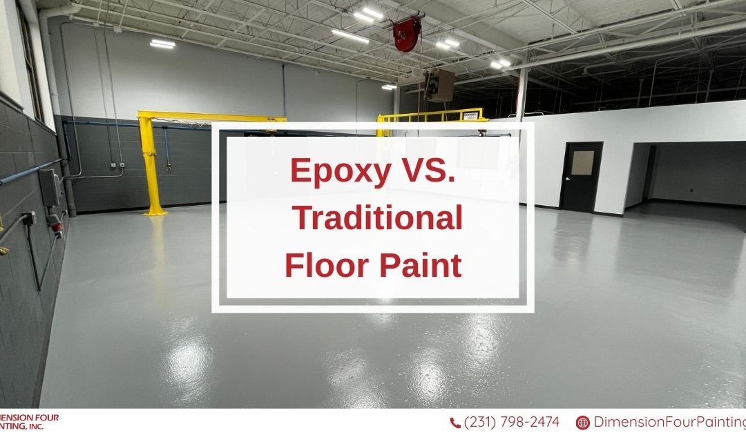 Epoxy vs. Traditional Floor Paint: What’s Best for Your Facility?