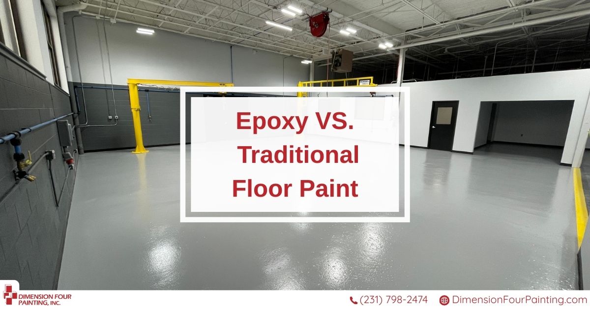 Epoxy vs traditional floor paint