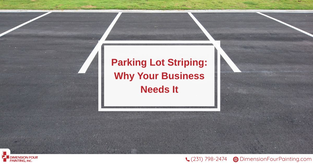 Parking lot striping and why your business needs it