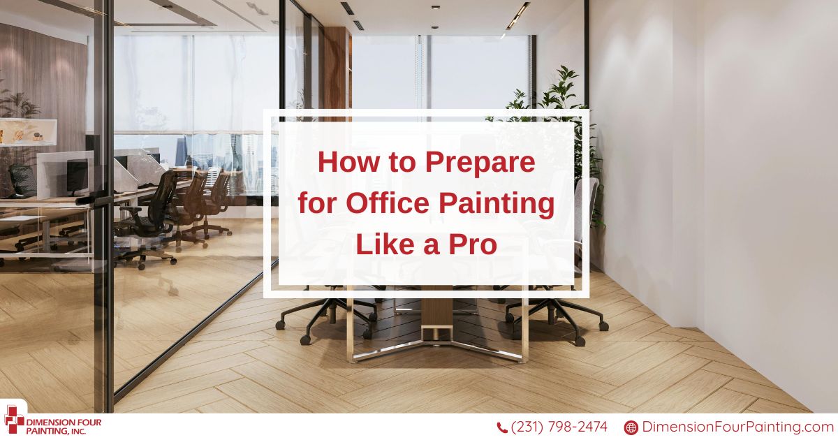 How to prepare for office painting