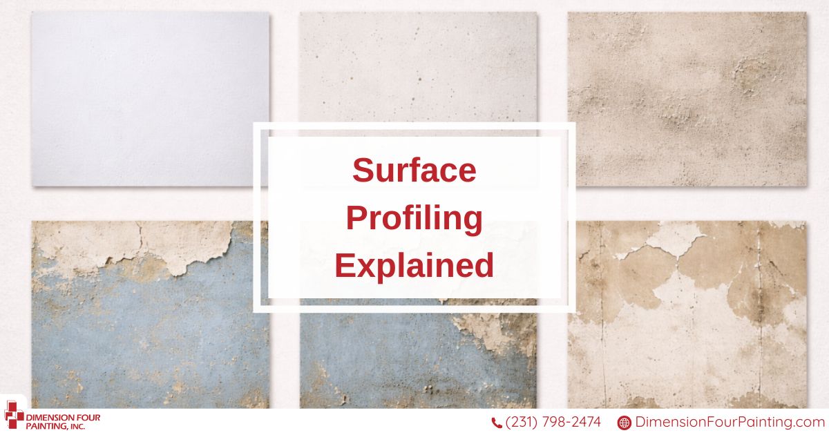 Surface profiling explained, showing different types of surfaces