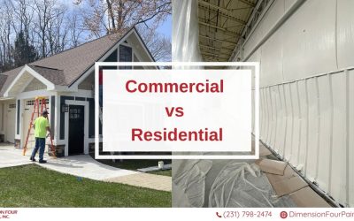 Commercial Painter vs Residential Painter: What’s the Difference?