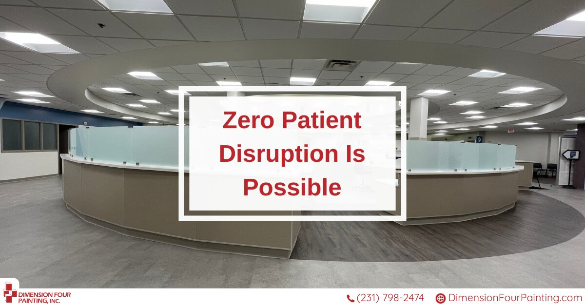 Clinic painting - professionally done to avoid patient disruption